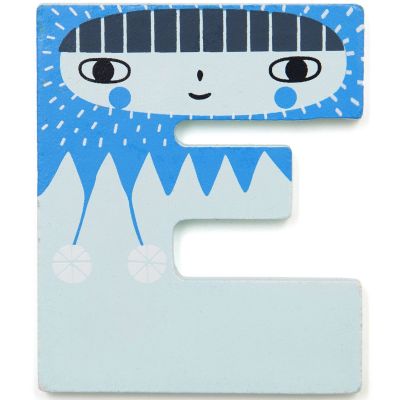 Lettre décorative E comme esquimau Petit Monkey