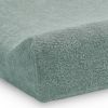 Housse de matelas à langer en éponge Ash Green (50 x 70 cm) Jollein Produit 3