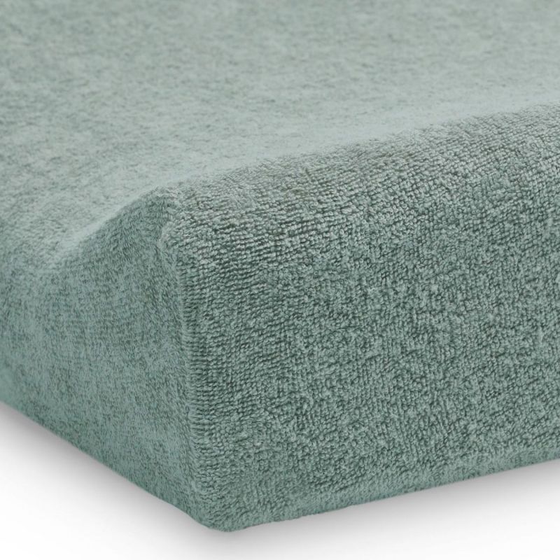 Housse de matelas à langer en éponge Ash Green (50 x 70 cm) Jollein Produit 3