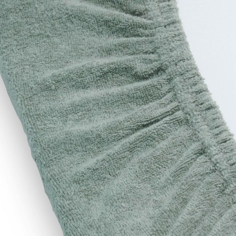 Housse de matelas à langer en éponge Ash Green (50 x 70 cm) Jollein Produit 5