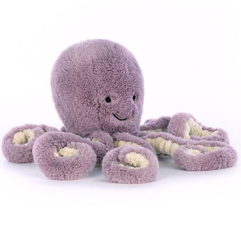 Peluche Ocean Crew Maya la pieuvre violette (23 cm) Jellycat Produit 1 grande taille