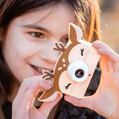 Coque en silicone pour appareil photo Zoo Friends Deer