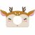 Variation Beige, marron, rose du produit Coque en silicone pour appareil photo Zoo Friends Deer de la marque The Zoofamily