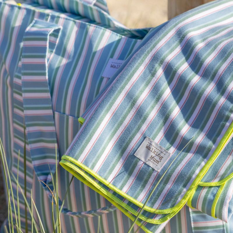 Serviette de plage Strips (70 x 140 cm) Walking Mum Ambiance 6