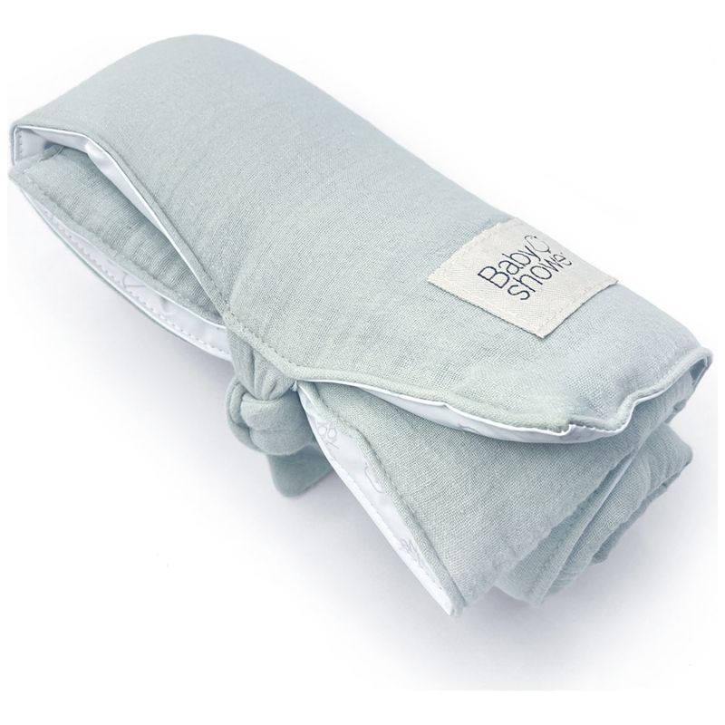 Tapis à langer nomade Knot Mint Breeze Babyshower Produit 1