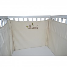 Tour de lit Nounours (pour lits 60x120 et 70 x 140cm)  par La maison des abeilles