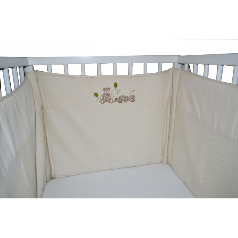Tour de lit Nounours (pour lits 60x120 et 70 x 140cm) 
