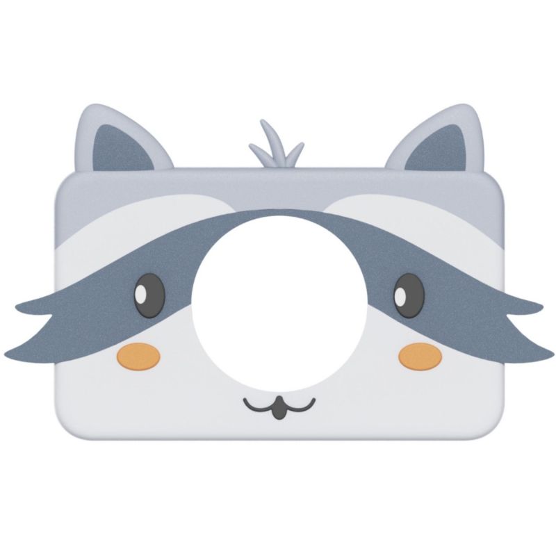 Coque en silicone pour appareil photo Zoo Friends Racoon The Zoofamily Produit 1