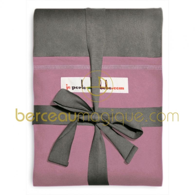 Echarpe de portage Eléphant poche Lilas (LONGUE) Love Radius