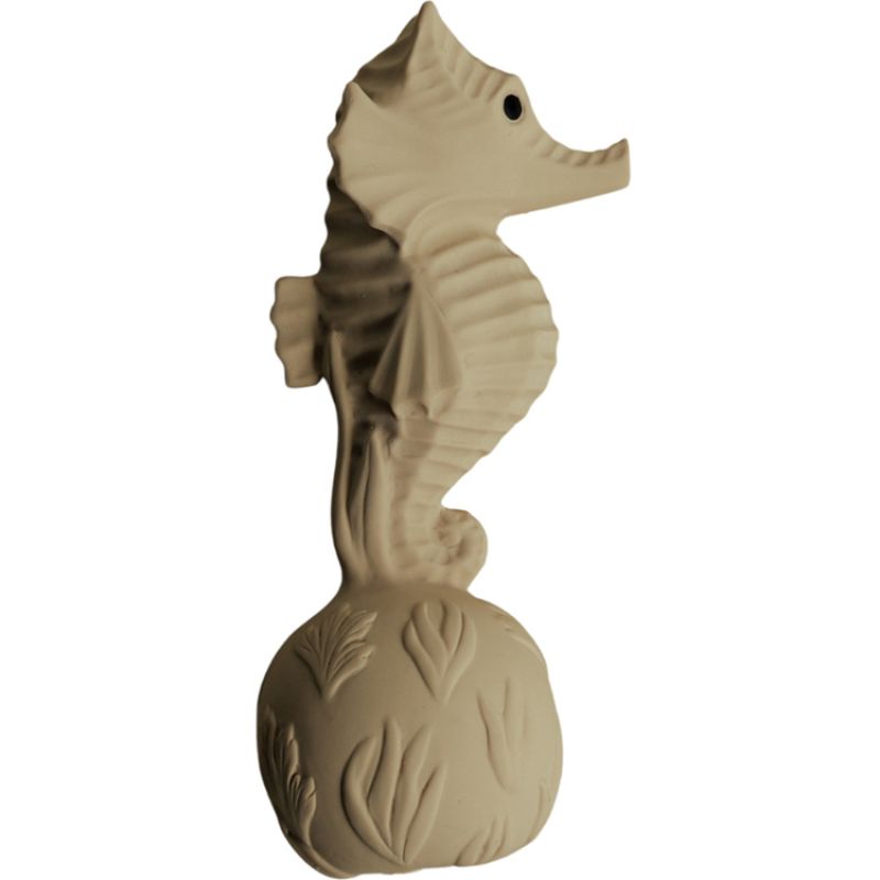Hochet de dentition en hévéa Hippocampe Natruba