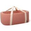 Pack couffin Kuko Bois de rose + lot de 2 langes Doli  par Charlie Crane