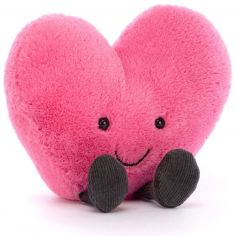 Peluche Amuseable Cœur Rose (17 cm) - Jellycat