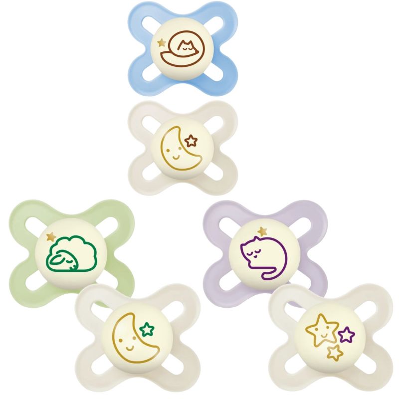 Lot de 2 sucettes Original Naissance Nuit coloris aléatoire (0-2 mois) MAM Produit 3