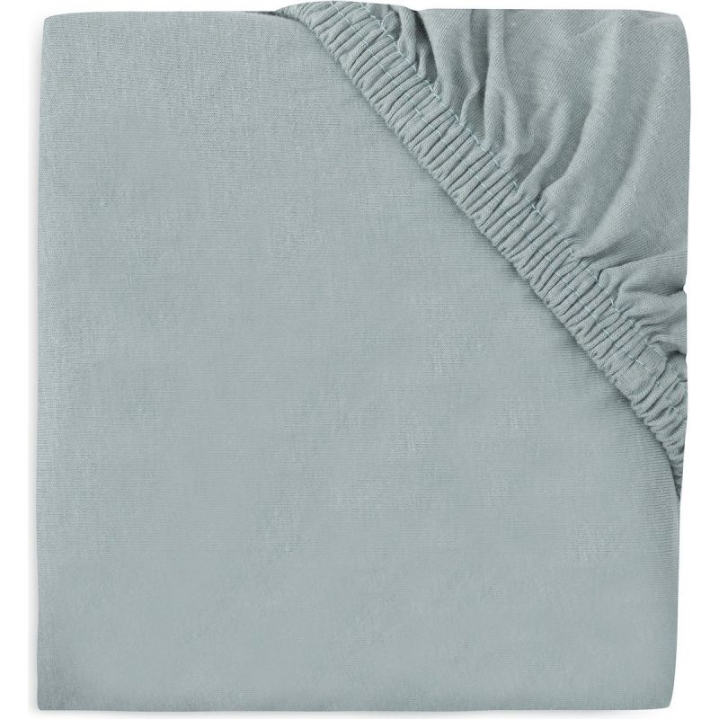 Drap housse en jersey pour matelas de parc Sea Green (75 x 95 cm) Jollein Produit 1 grande taille