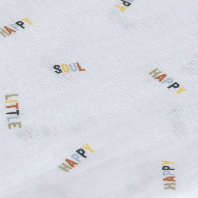 Lot de 3 langes mousseline GOTS Happy Fruits Poire (60x60 cm) Lässig Produit 5