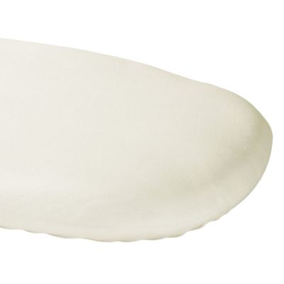 Drap housse en coton bio pour landau Ecru (76 x 30 cm) Kadolis