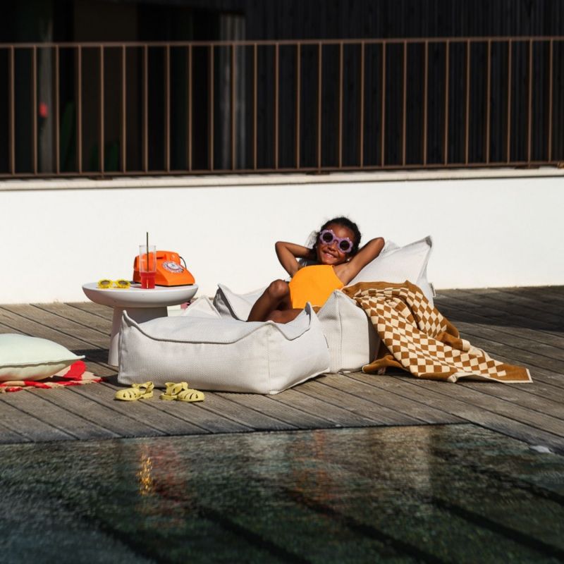 Pouf Ottoman Square Terra Outdoor Wigiwama Ambiance 2