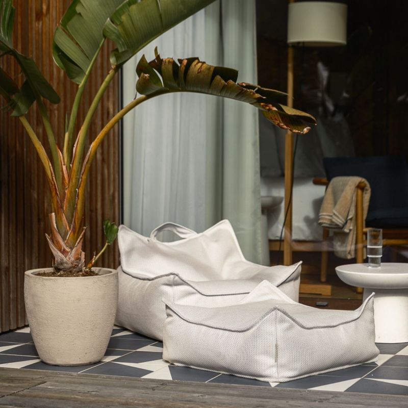 Pouf Ottoman Square Terra Outdoor Wigiwama Ambiance 8