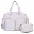 Variation Beige du produit Sac à langer et pochette Mellow beige de la marque Childhome
