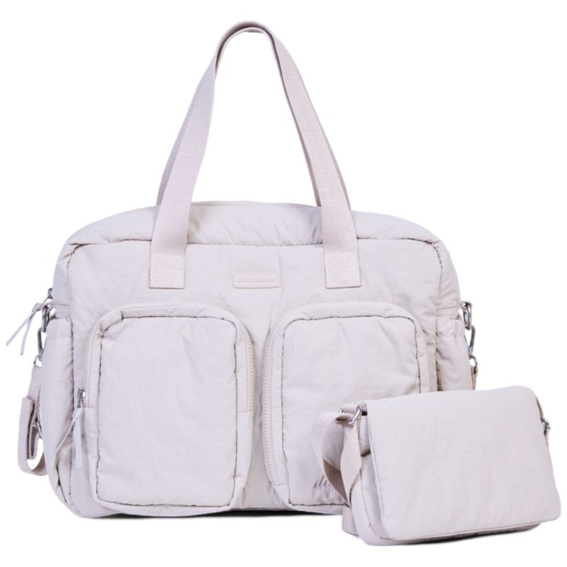 Sac à langer et pochette Mellow beige Childhome Produit 1