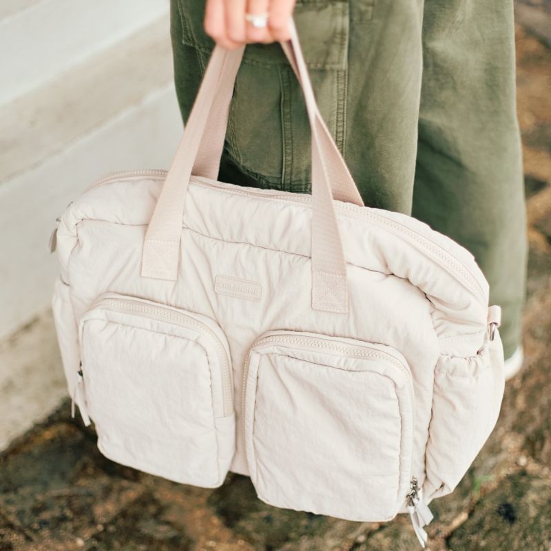 Sac à langer et pochette Mellow beige Childhome Ambiance 7