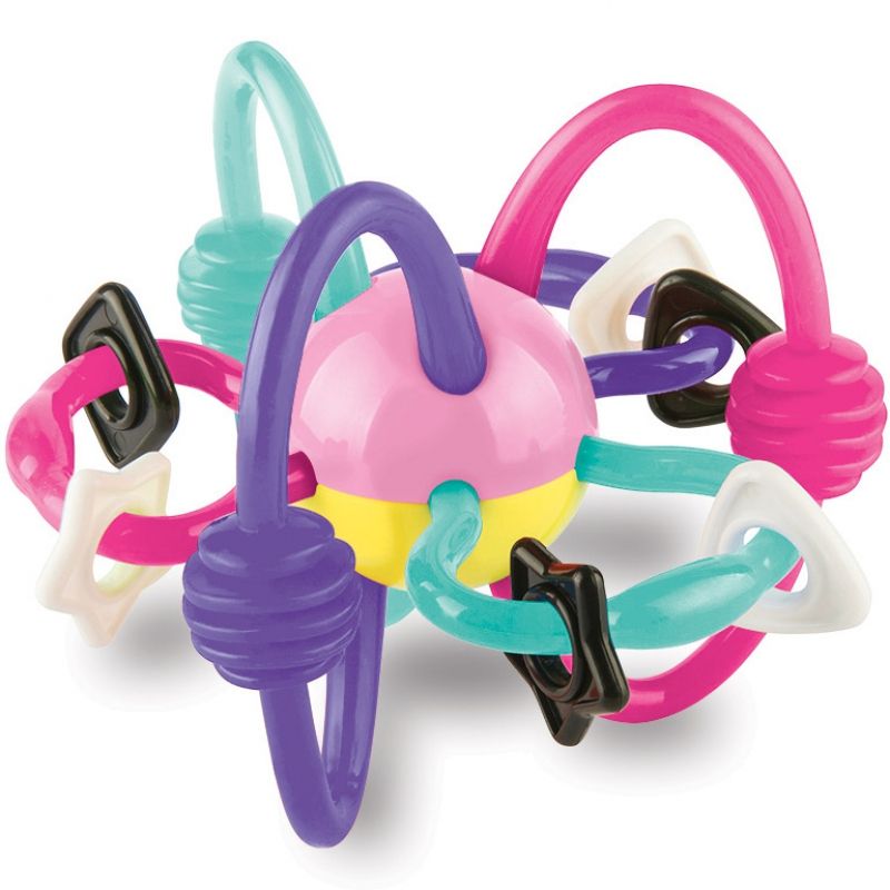 Hochet d'activités fils rose Infantino