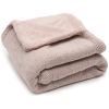 Couverture Sprinkle Knit Silk Rose-Fluffy (75 x 100 cm) Jollein Produit 1