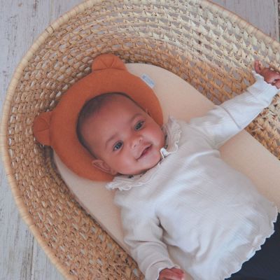 Coussin cale tête de protection pour bébé  Oreiller anti tête plate – Mon  Petit Ange