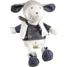 Peluche Merlin mouton (38 cm)  par Sauthon