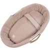 Habillage couffin Moïse Praliné Vichy Rayures Moka (TOG 2,5) Walking Mum Produit 4
