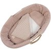 Habillage couffin Moïse Praliné Vichy Rayures Moka (TOG 2,5) Walking Mum Produit 6