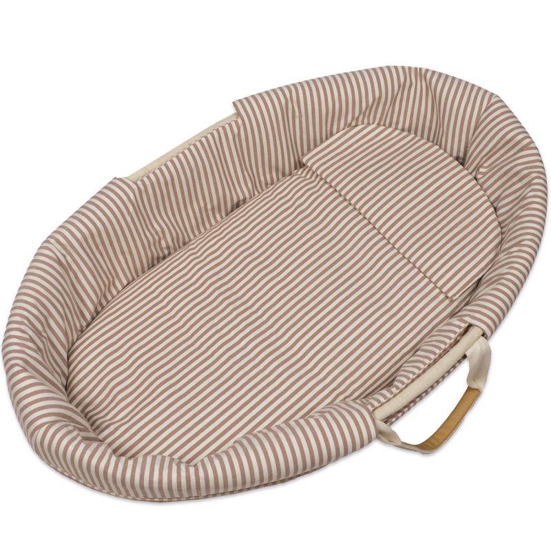 Habillage couffin Moïse Praliné Vichy Rayures Moka (TOG 2,5) Walking Mum Produit 5