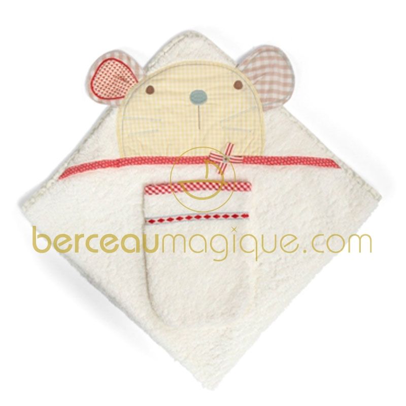 Cape de bain avec gant Whirligig Mamas and Papas