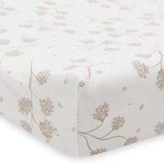 Housse matelas à langer en jersey Leafy Dreams (50 x 70 cm) - Jollein
