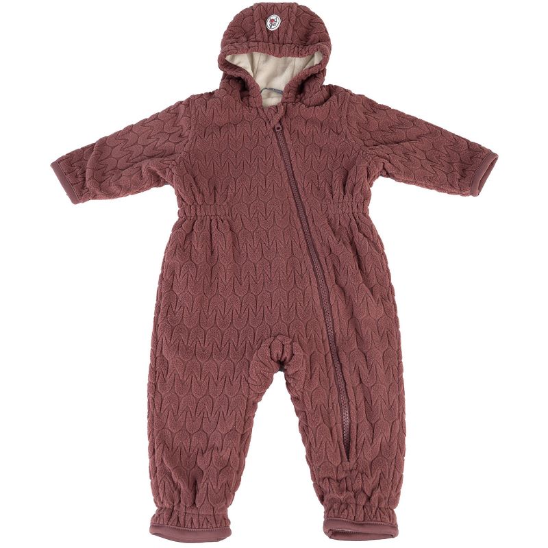 Combinaison pilote Skier Empire rose (3-6 mois) Lodger