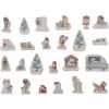 Calendrier de l'Avent figurines en bois  par Little Dutch