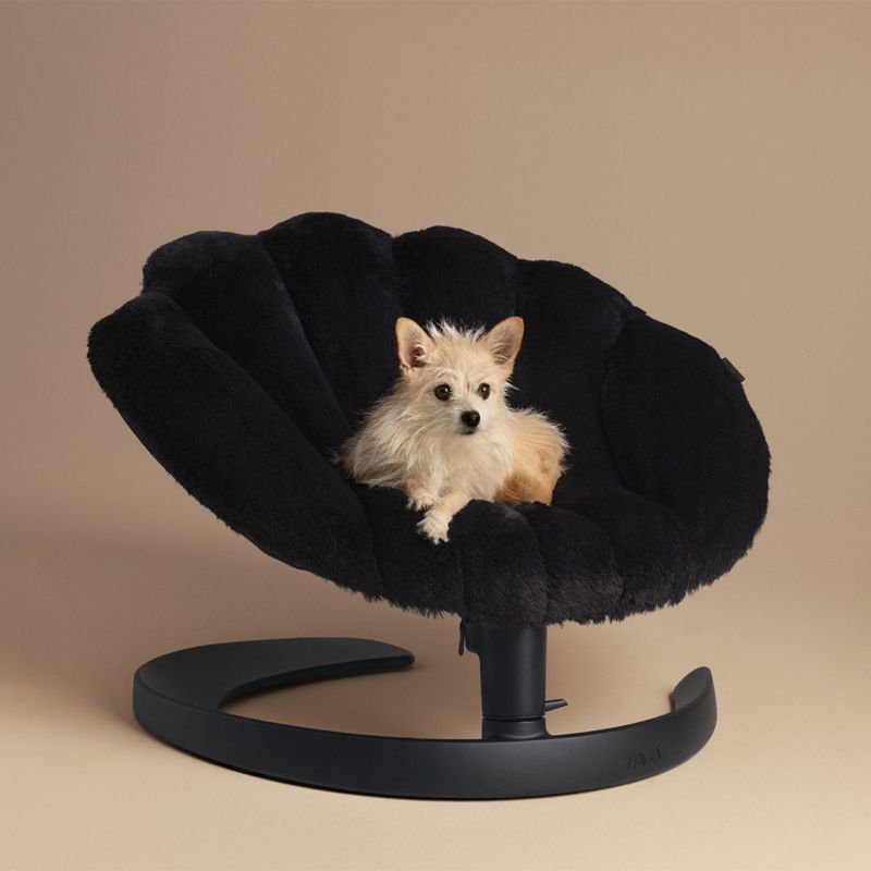 Lit pour animaux de compagnie et fauteuil suspendu SHELL ONYX Tavo Ambiance 7