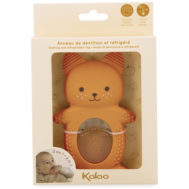 Anneau de dentition 2 en 1 Ecureuil Kaloo Packaging 8