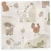 Lot de 3 mini langes Barn Buddies (31 x 31 cm) Jollein Produit 3