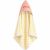 Variation Rose, jaune du produit Cape de bain bébé Summer Forever Éponge Sunshine (80 x 80 cm) de la marque Chamaye