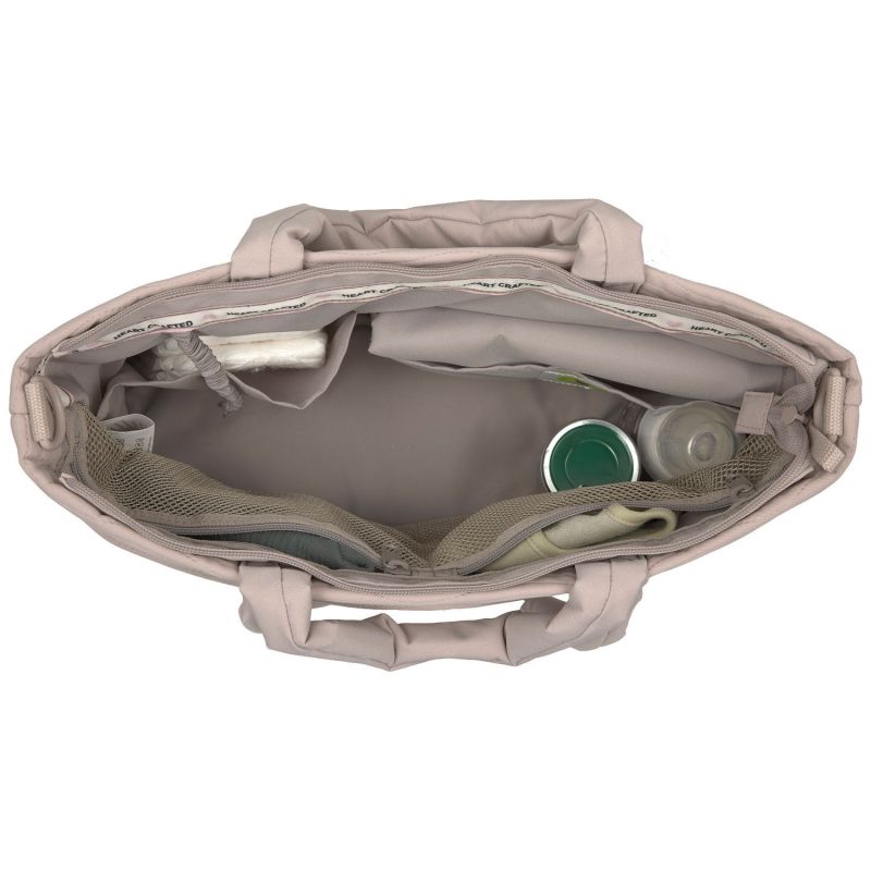 Sac à langer Liva coutures à vagues beige Lässig Produit 7