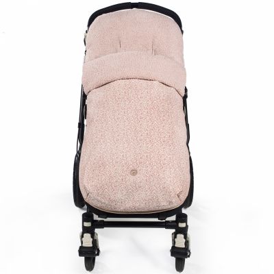 Chancelière pour poussette Flower mellow rose (0-12 mois)