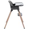 Chaise haute évolutive Presti Charcoal Graco Produit 5
