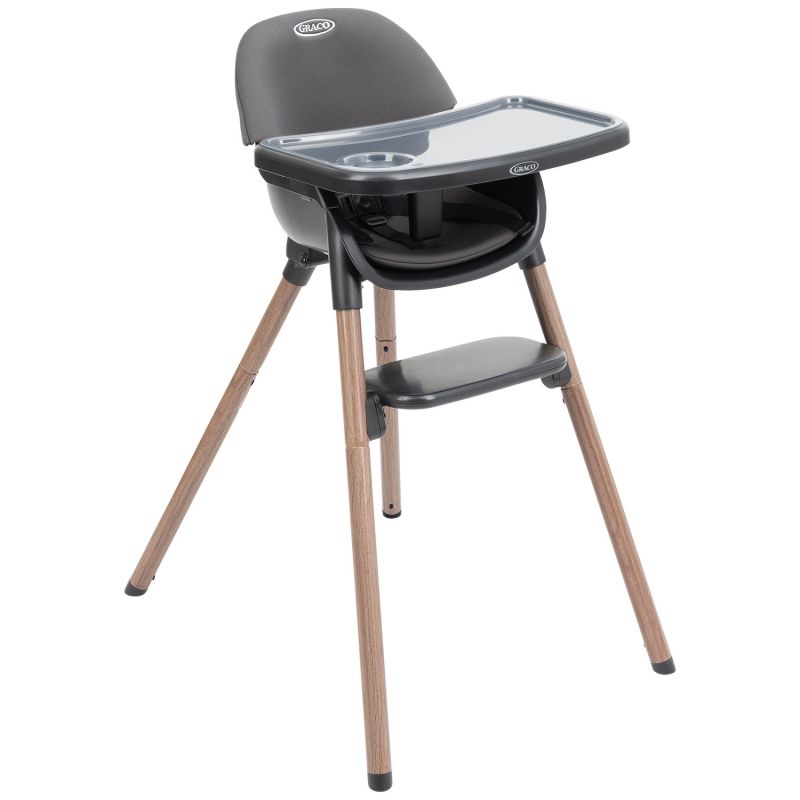 Chaise haute évolutive Presti Charcoal Graco Produit 1