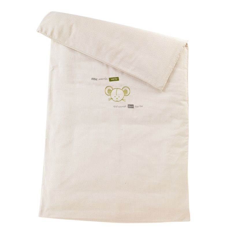 Housse de couette Linette la souris (70 x 120 cm) 