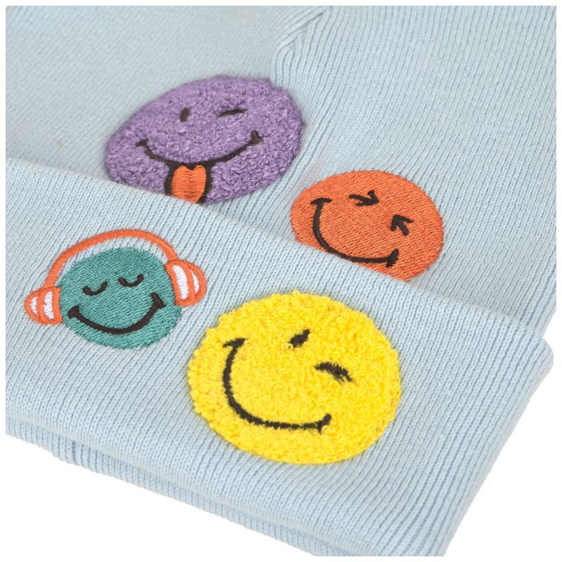 Bonnet enfant SmileyWorld bleu (3-6 ans) Lässig Produit 4