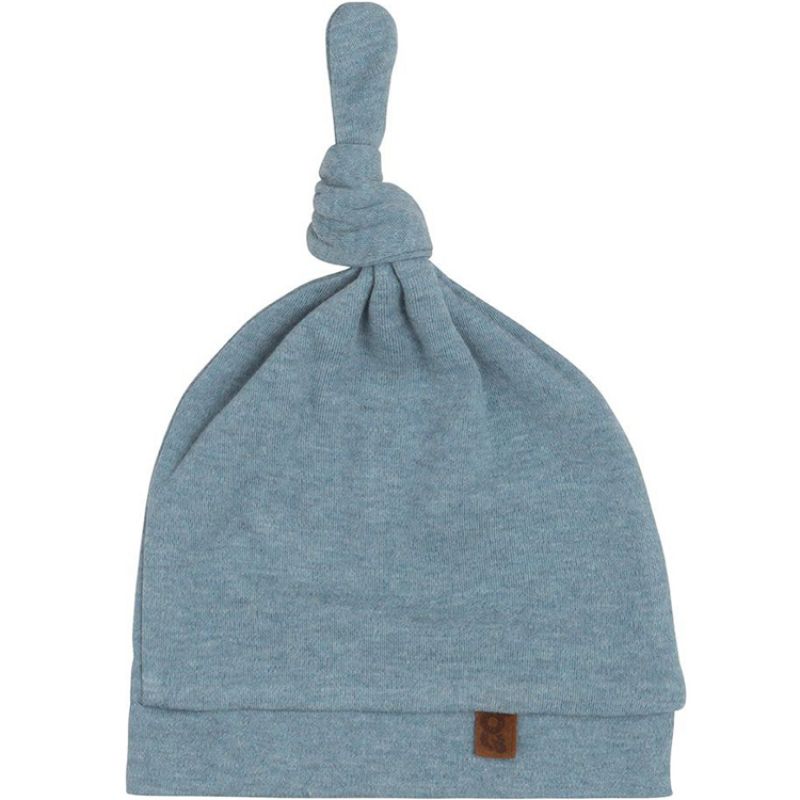 Bonnet de naissance Melange stonegreen (0-3 mois) Baby's Only