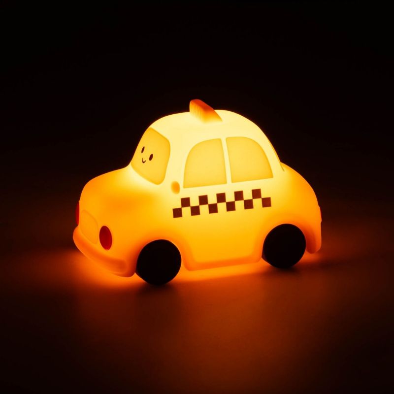 Veilleuse rechargeable en silicone voiture taxi Amadeus Les Petits Ambiance 2