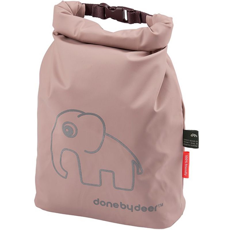 Sac Roll top imperméable Elphee rose Done by Deer