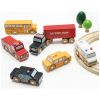 Lot de 7 voitures New-Yorkaises en bois FSC Le Toy Van Produit 3